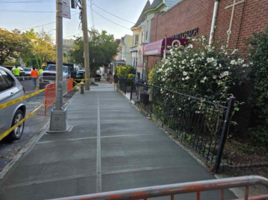 How We Replaced 16 Damaged Sidewalk Slabs at 1325 Teller Avenue, Bronx