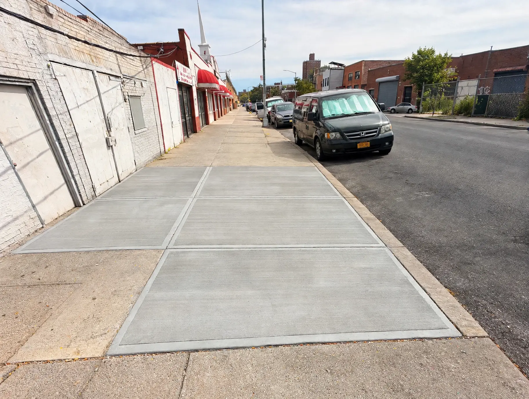 How We Replaced 5 Damaged Sidewalk Slabs at 1752 Pacific Street, Brooklyn